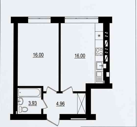 продажа 1-к квартира Киево-Святошинский, Ирпень, 49900 $ Ірпінь