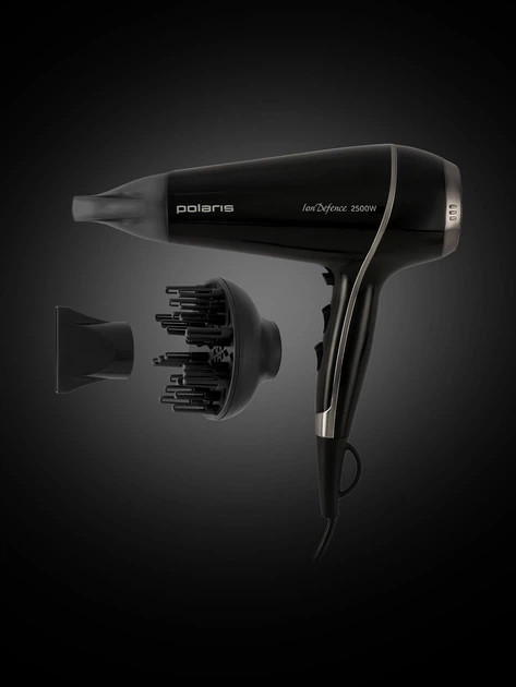 Фен Polaris PHD 1112 2500 Вт черный Киев - изображение 4