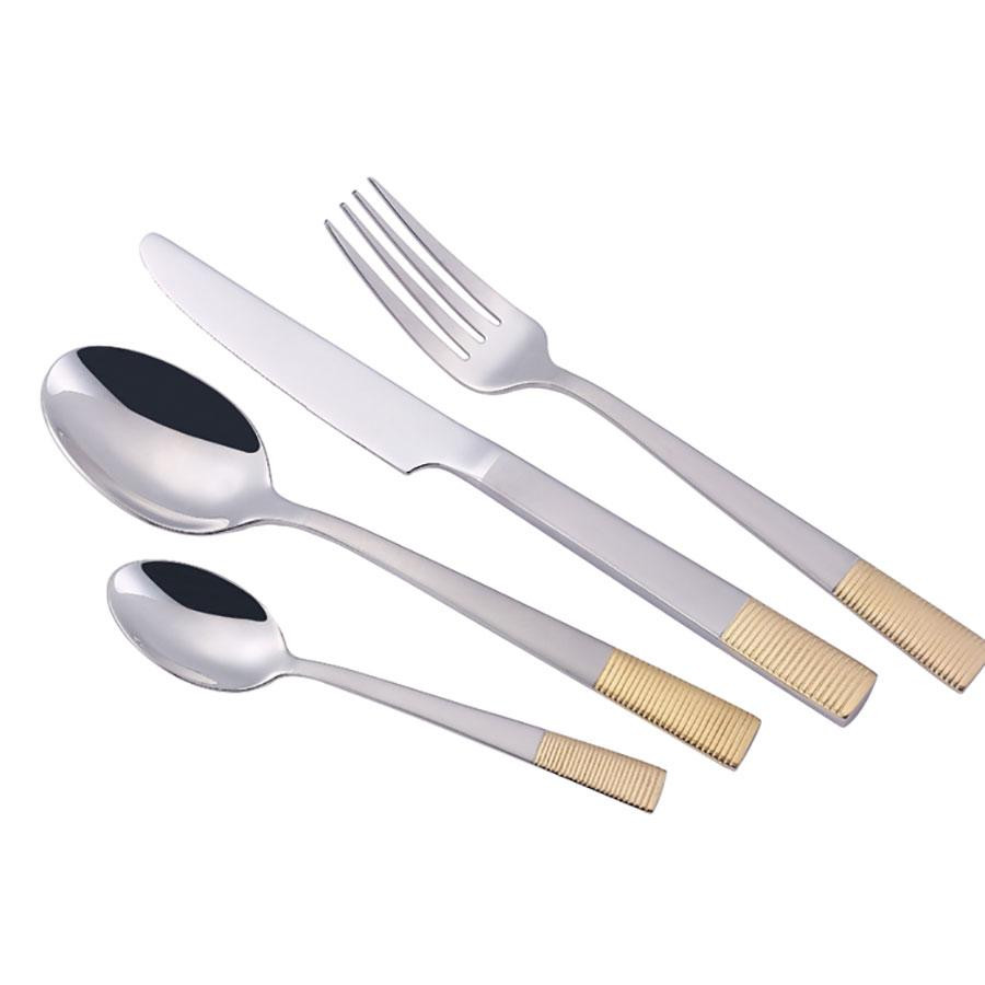 Набір столових приладів Maestro MR-1520G-24 24 предмета Київ - зображення 1