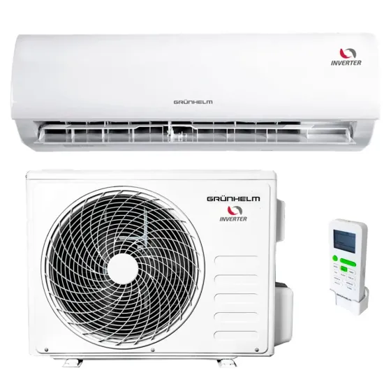 Кондиционер инверторный cплит-система Grunhelm GAC09GHIWFTPRO32 9000BTU Wi-Fi модуль A/A R32 -15°C Київ