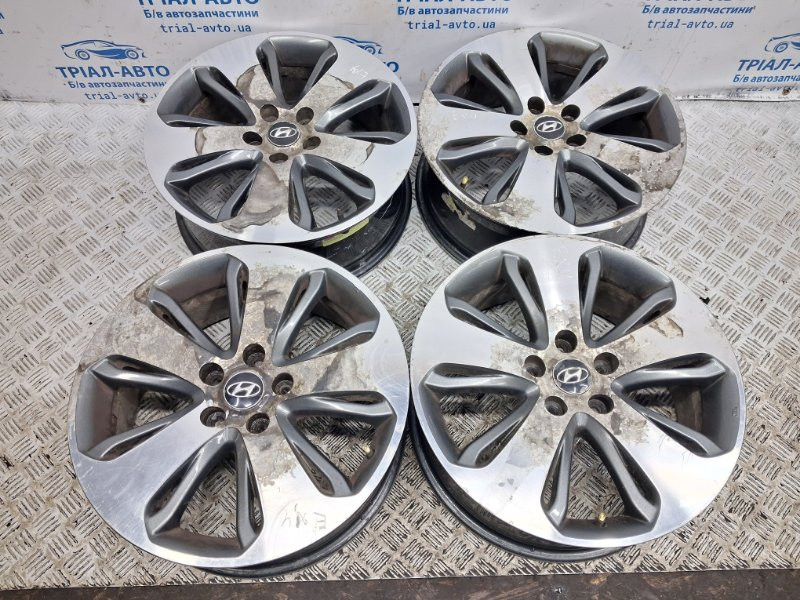 Диски титан комплект R18 Hyundai Santa fe 2005-2012 529102B480 (Арт. 70282) Киев - изображение 1