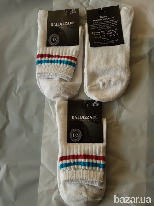 Женские носки р23 хлопковые Київ - зображення 1