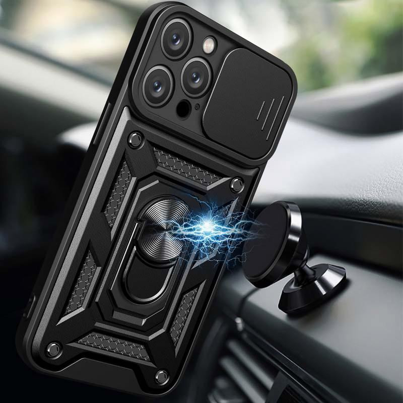 Чехол Ummi Camshield Serge Ring для Apple iPhone 12 Pro Max (6.7") Херсон - зображення 2