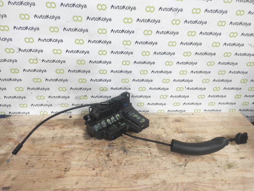 Замок передней двери левый 6 Pin Renault Megane III 2008-2015 (805030002R) Ковель - изображение 1