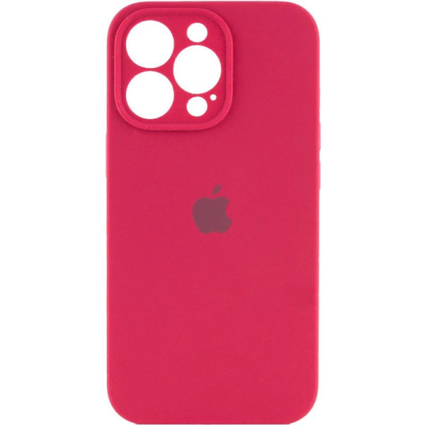 DM Чохол Silicone Case Full Camera для iPhone 16 Pro Rose Red (Код товару:39609) Харків - зображення 1