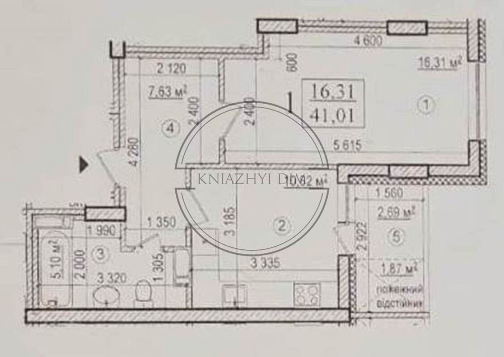 ЖК Плаонівський. Продаж 1 кім. на Платонівському пер. біля ЖД Вокзала м. Вокзальна Код 21144537 Київ - зображення 7
