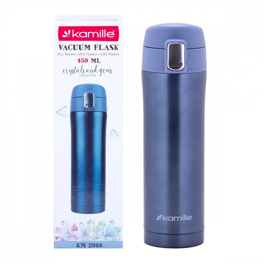 Термокружка из нержавеющей стали Kamille 450 мл  (КМ 2088) Одеса - зображення 8