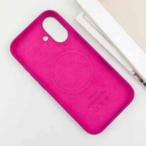 Чехол Silicone case (AAA) with Magsafe and Animation (button) для Apple iPhone 16 Plus (6.7") Херсон