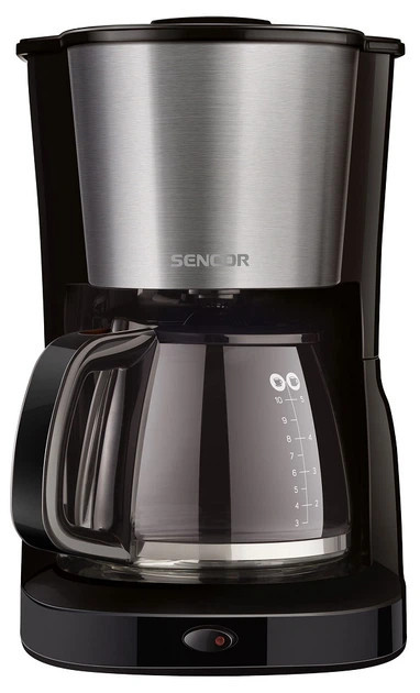 Кофеварка капельная Sencor SCE 3050SS 1000 Вт черная Київ - зображення 1