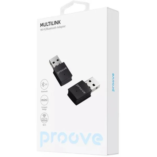 Bluetooth адаптер Proove Multilink Bluetooth + WIFI Black (HBPG00001001) (Код товару:41940) Харьков - изображение 2