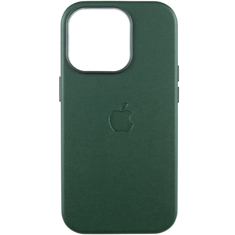 Кожаный чехол Leather Case (AAA) with MagSafe and Animation для Apple iPhone 16 Pro Max (6.9") Херсон - зображення 1