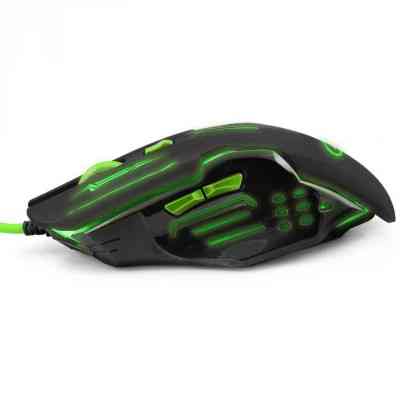 Мышь компьютерная проводная Esperanza MX403 Apache Green EGM403G зеленая Киев