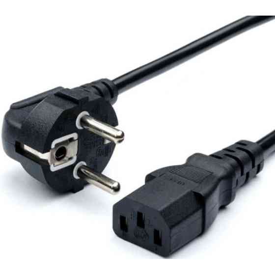 DM Кабель живлення для ПК Asta 250 В, 13 A, 15/ м, BS 1363/A - C13 Black Харків