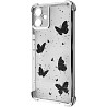 Чохол WAVE Winkie для Samsung Galaxy A06 Silver/Butterfly (Код товару:41503) Харьков