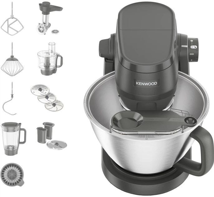 Кухонная машина Kenwood Multi Tasker KHC30.070GY 1000 Вт серая Киев - изображение 1