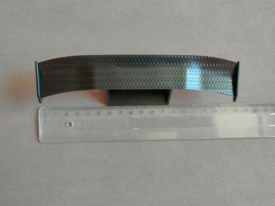 Мини Спойлер на авто Чёрный под карбон усиленный скотч Киев - изображение 7