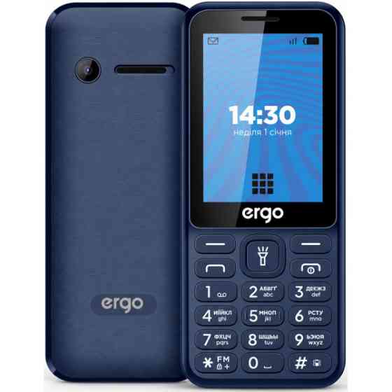 Телефон ERGO E284 Blue Харків