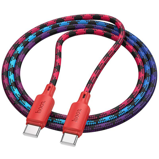 Дата кабель Hoco X116 Meridian Type-C to Type-C 60W (1m) Херсон - зображення 2