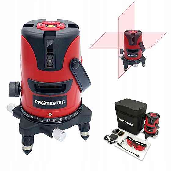 Лазерный уровень 2 линии 1H/1V (красный луч) PROTESTER LL602R Харків