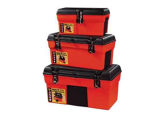 Ящики для инструментов MASTERTOOL комплект 3 шт с металлическими замками 13"/16.5"/19" (79-2103/2105 Харьков