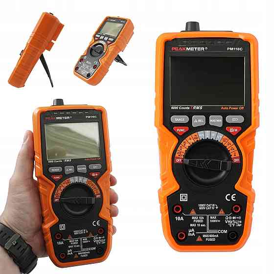 Мультиметр цифровой многофункциональный PeakMeter PM118C Харків