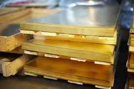 Лист латунный Л63  1,1х600х2000 мм мягкий Київ