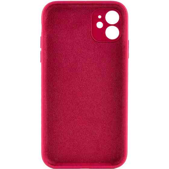 Чехол Silicone Case Full Camera Protective (AA) NO LOGO для Apple iPhone 12 (6.1") Херсон