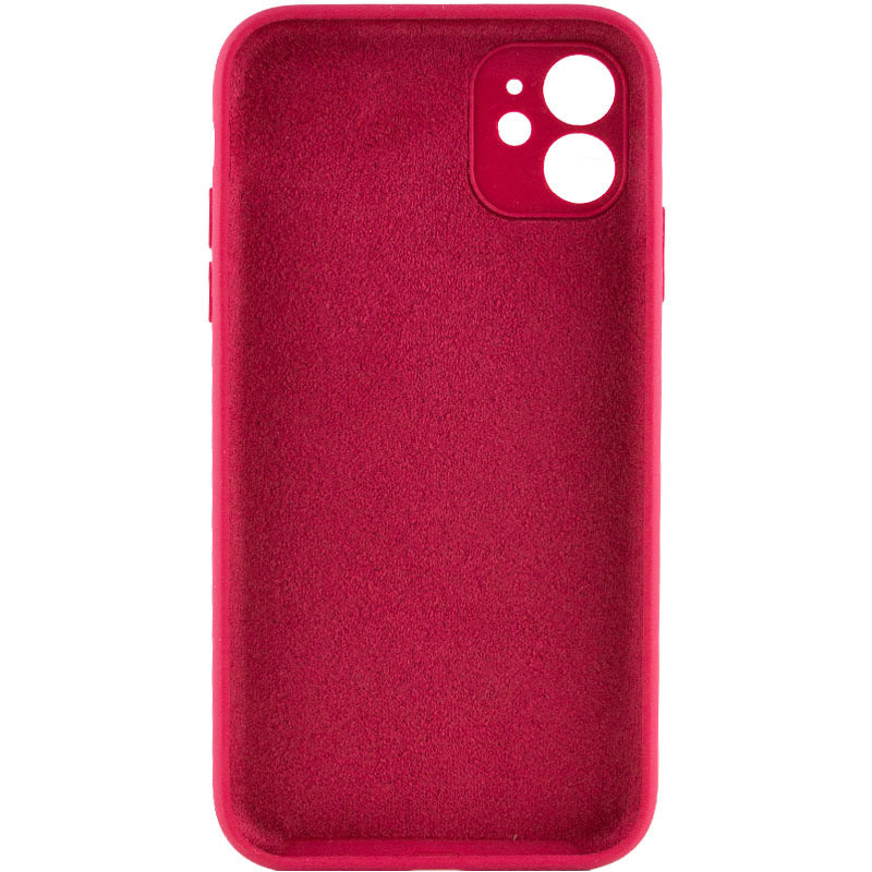 Чехол Silicone Case Full Camera Protective (AA) NO LOGO для Apple iPhone 12 (6.1") Херсон - зображення 2
