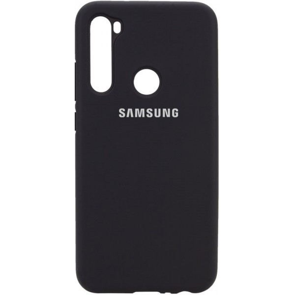 Silicone Case Samsung A21 Black (Код товару:13330) Харків - зображення 1