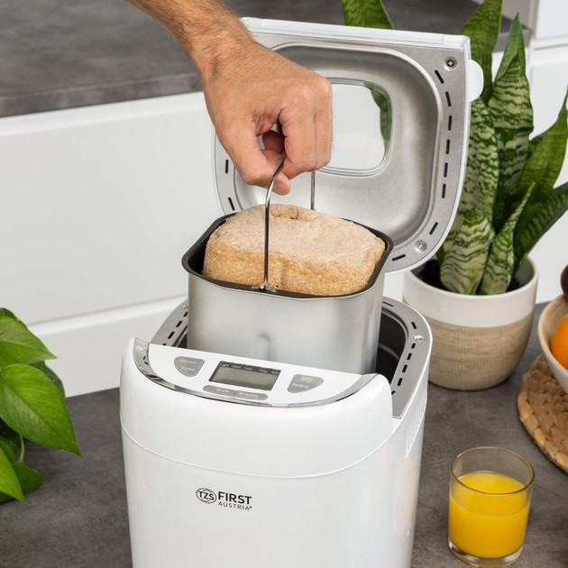 Хлебопечь First FA-5150-3 850 Вт белая Київ - зображення 5