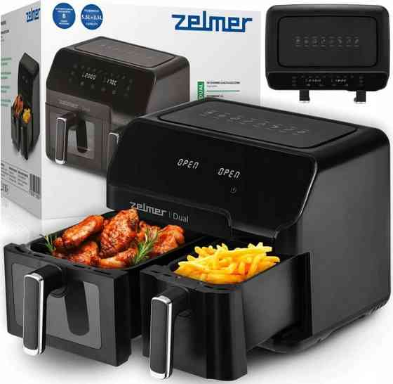Мультипечь ZELMER ZAF 9000 Dual 2700 Вт черная Киев