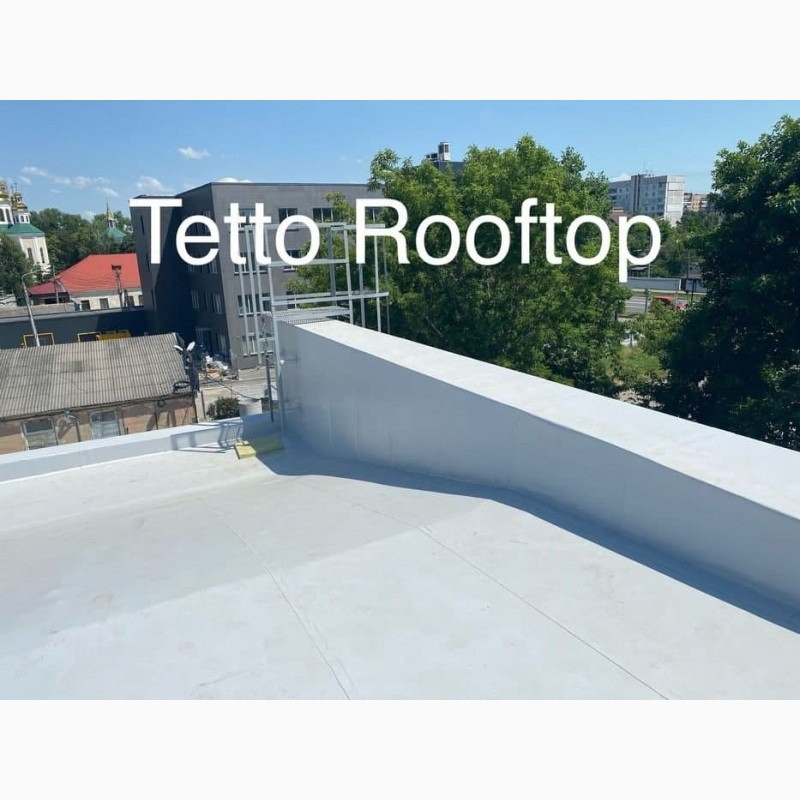 Покрівельна ПВХ мембрана Tetto Rooftop ST 1.5 мм Вишнёвое - изображение 2
