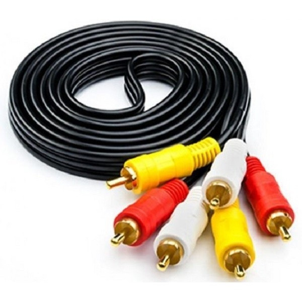 Кабель Atcom 3RCA to 3RCA пакет 3 м (10712) Харьков - изображение 1