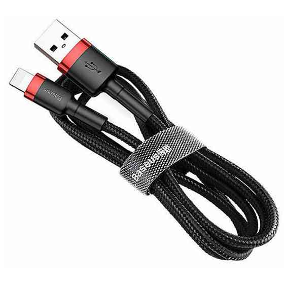 Дата кабель Baseus Cafule Lightning Cable Special Edition 2.4A (1m) (CALKLF-G) Херсон