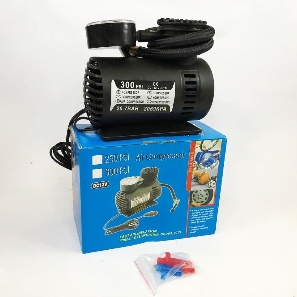 Автомобільний компресор насос Air Pomp Ji030 Товари для автомобіля надути колеса за 2 хвилини. Вінниця - зображення 2