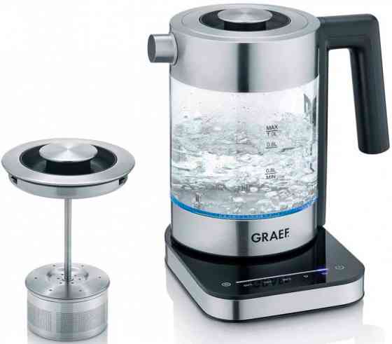 Электрочайник GRAEF WK350EU 1 л серебристый Киев