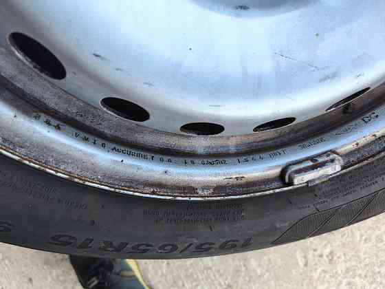 Диск колесный металлический с шиной Kenda 195/65 R15 Renault Kangoo 2008-2021 Ковель