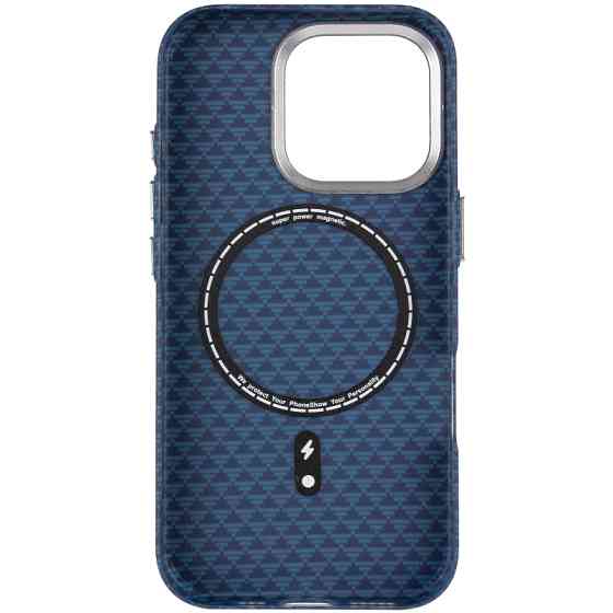 Чехол TPU+PC KVZV Triangular Pattern with Magnetic Fit для Apple iPhone 16 Pro Max (6.9") Херсон