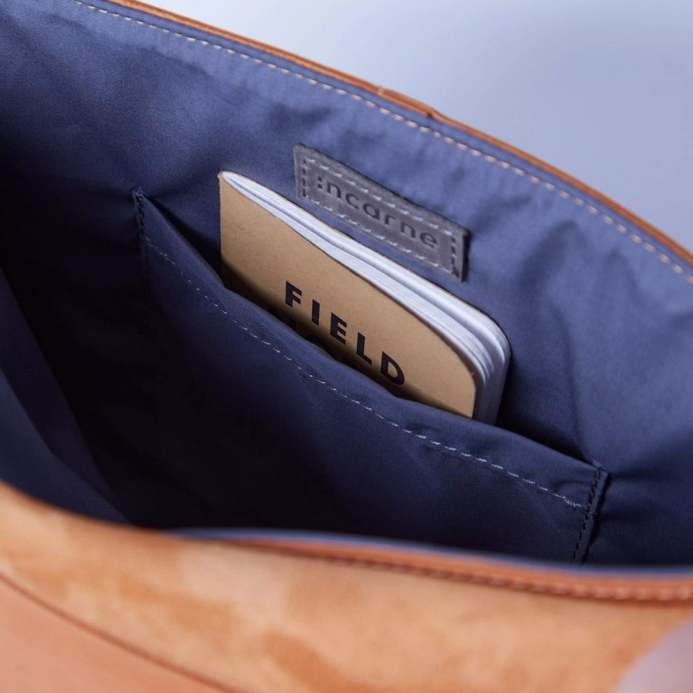Чехол для ноутбука винтажный Incarne Message MacBook Air 15" 2023-2025 message-cognac-vintage-air-15 Київ - зображення 8