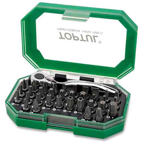 Набор биты + трещотка TOPTUL 1/4" 35ед. GACW3503 Харьков