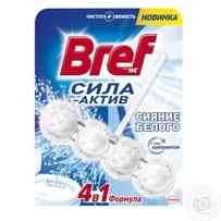 Блок туалетной Bref Сила актив Сияющий белый 50г Київ