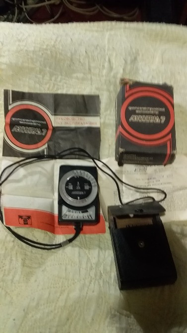 Фотоелектричний експонометр "ленінград-7". Лисянка - зображення 1