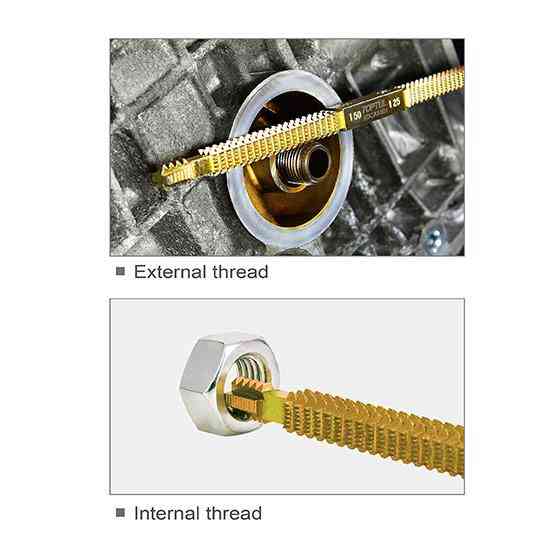 Напильник для восстановления внешней и внутренней резьбы дюймовый  TOPTUL SDCB2401 Харьков