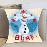 Подушка 3D новорічна Олоф 3180_D 15376 35х35 см Київ