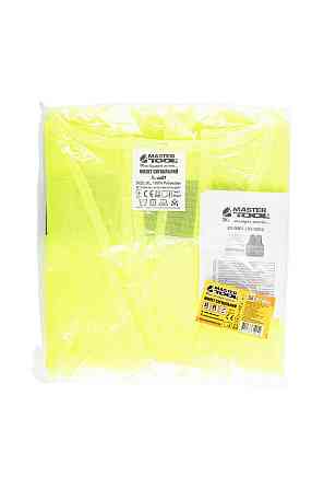 Жилет безопасности светоотражающий MASTERTOOL II-EN ISO 13688 EN ISO 20471 XL лимонный 83-0001 Харків