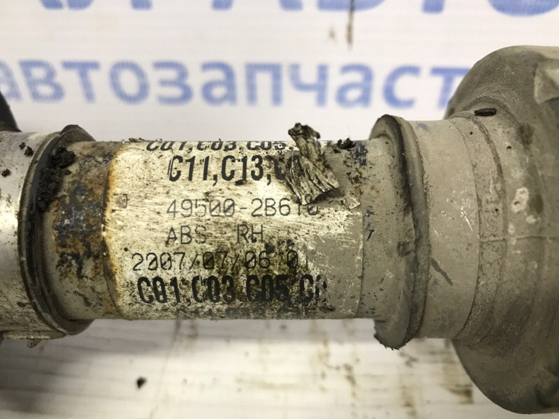 Привод передний правый акпп Hyundai Santa Fe CM 2.7 БЕНЗИН G6EA 2005 (б/у) Киев - изображение 7