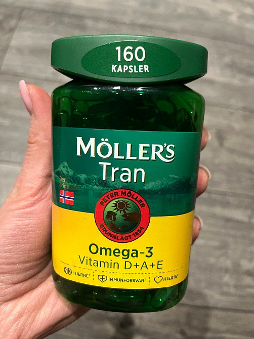 Є оптові ціни.Mollers omega 3 160 капсул Омега 3. Норвегія Суми - зображення 2