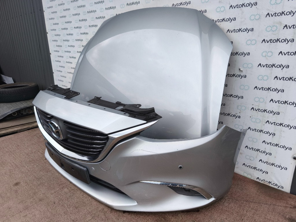 Ноускат бампер передний + капот Mazda 6 GJ 2015-2018 (GMN3-50031) рестайлинг Ковель - изображение 3