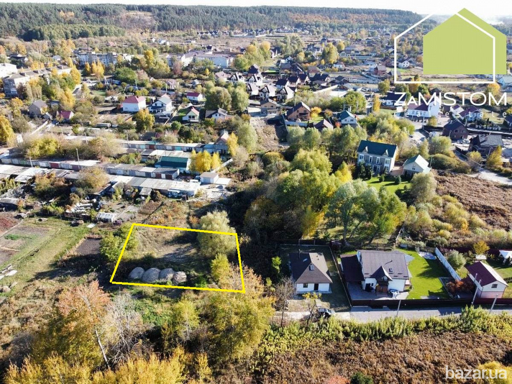 Продам ділянку 10 соток з видом на ліс, поруч зі школою і дитячим садом, так само в пішої доступност Бориспіль - зображення 1