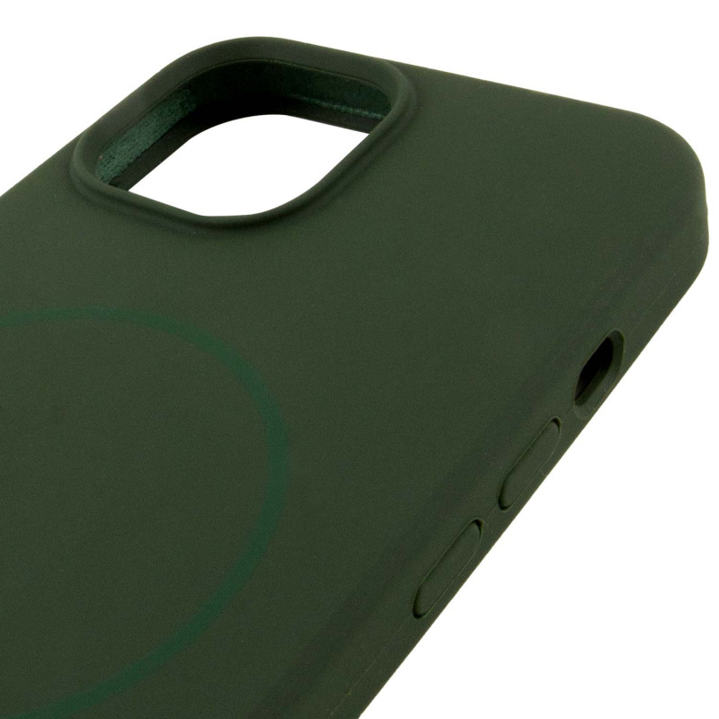 Чехол Silk Full Protective (AA) NO LOGO with Magnetic Fit для Apple iPhone 14 (6.1") Херсон - зображення 4